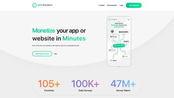 CPX Research - Monetize your app or website in Minutes